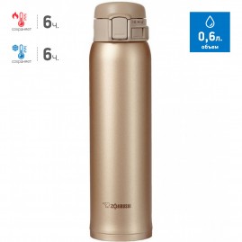 Термос-кружка ZOJIRUSHI SM-SE60 NZ 0,6л Термос-кружка ZOJIRUSHI SM-SE60 NZ 0,6л
